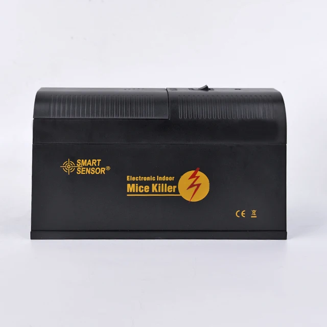 Professzionális Elektronikus Patkánycsapda Egerek Egér Rágcsáló Gyilkos Elektromos Ütés Fogó Nagyfeszültségű Kártevőirtó Patkány Csapda