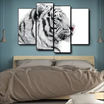 

Animal Cool Tiger Canvas Painting Art Wall Pictures Posters Prints for Living Room Home Decor No Framed