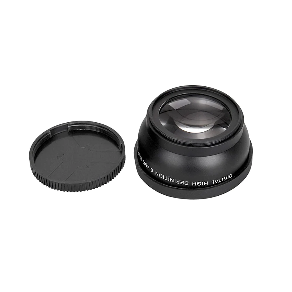 58 мм 0.45x HD широкоугольный объектив с макрообъективом для камеры Canon Nikon sony Pentax 58 мм