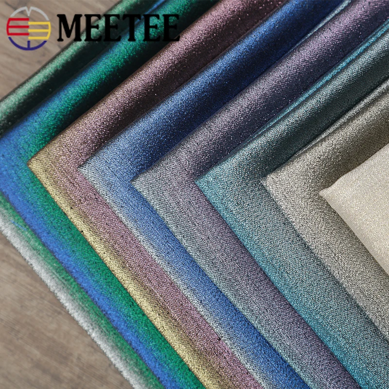 Meetee 50/100X145 см модная цветная интрига жаккардовая ткань дизайн флэш ткань швейная одежда DIY Декор материал FA017