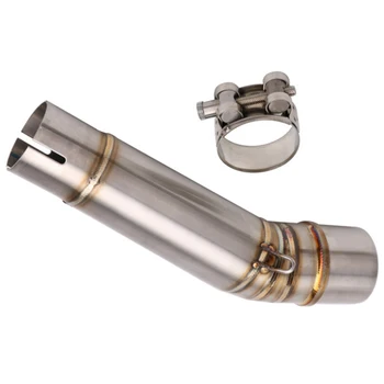 

for HONDA NC700 NC750X NC750 NC700S 2012-2017 Motorcycle Exhaust Middle Link Pipe Slip On