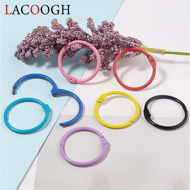 1Set 4/5/6/7/8/10mm DIY Jewelry Accessories Split Rings Single