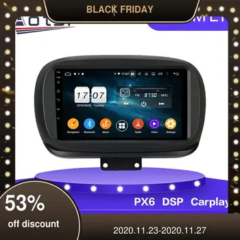 

Car Android DVD Player Multimedia Radio for Fiat 500 2015 - 2019 Stereo Auto GPS Navigation 4G SIM LTE WIFI BT Head Unit DSP CP