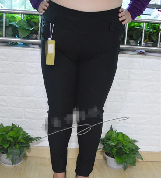 Capri Women Pants 2020 Large Size Middle Age Women's Pencil Office Ladies Wear Stretchy High Waist Skinny Trousers HJ43 | Женская