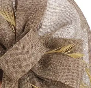 khaki New peach color wedding formal fedora cap women fascinator hat elegant headband party race church headpiece with floral hats - Цвет: khaki