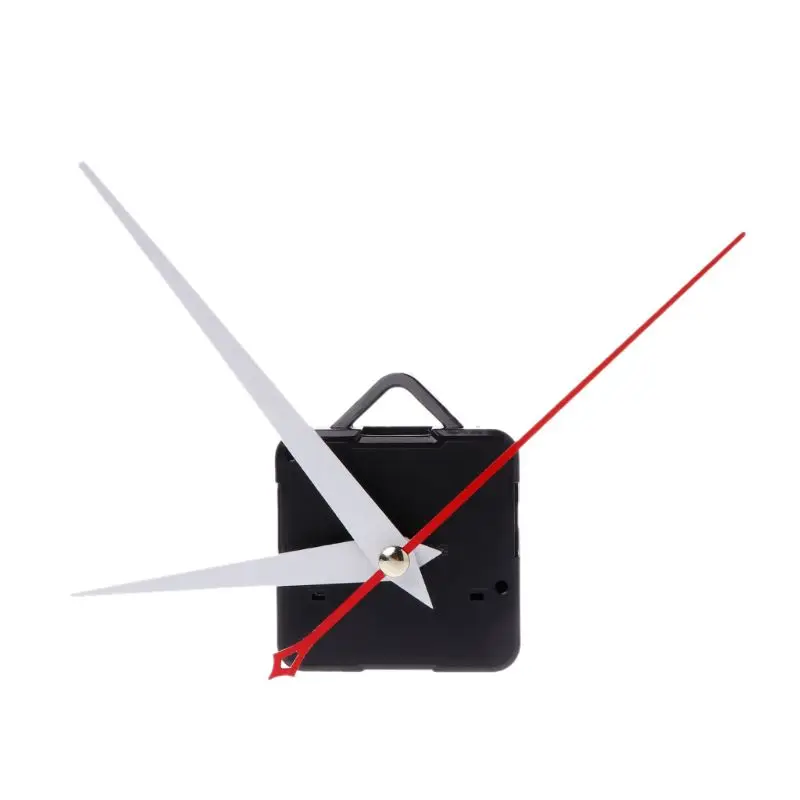 DIY Quartz Clock Movement Mechanism Non Ticking DIY Wall Clock Mechanisms with Hands Set for Repair Parts Replacement 