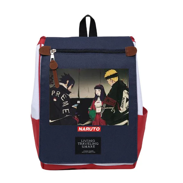 

Naruto Backpack Akatsuki Itachi Sharingan Cosplay School Shoulder Bag for Teenagers Laptop Travel Rucksack