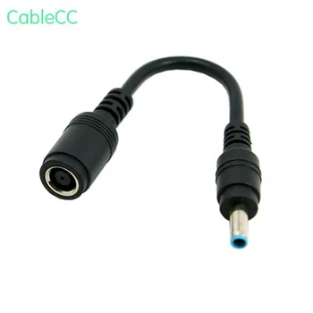

DC 7.4x5.0mm Female to 4.5x3.0mm Pin Male Laptop Power Adapter Converter Plug Cable Cord for Hp Envy Touchsmart 15 17 Charger