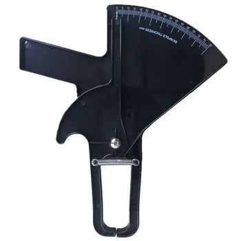 

Large Sebum Clamp Personal Trainer Body Fat Clip Caliper Pixi Thickness Gauge Measurement Clip Customizable black