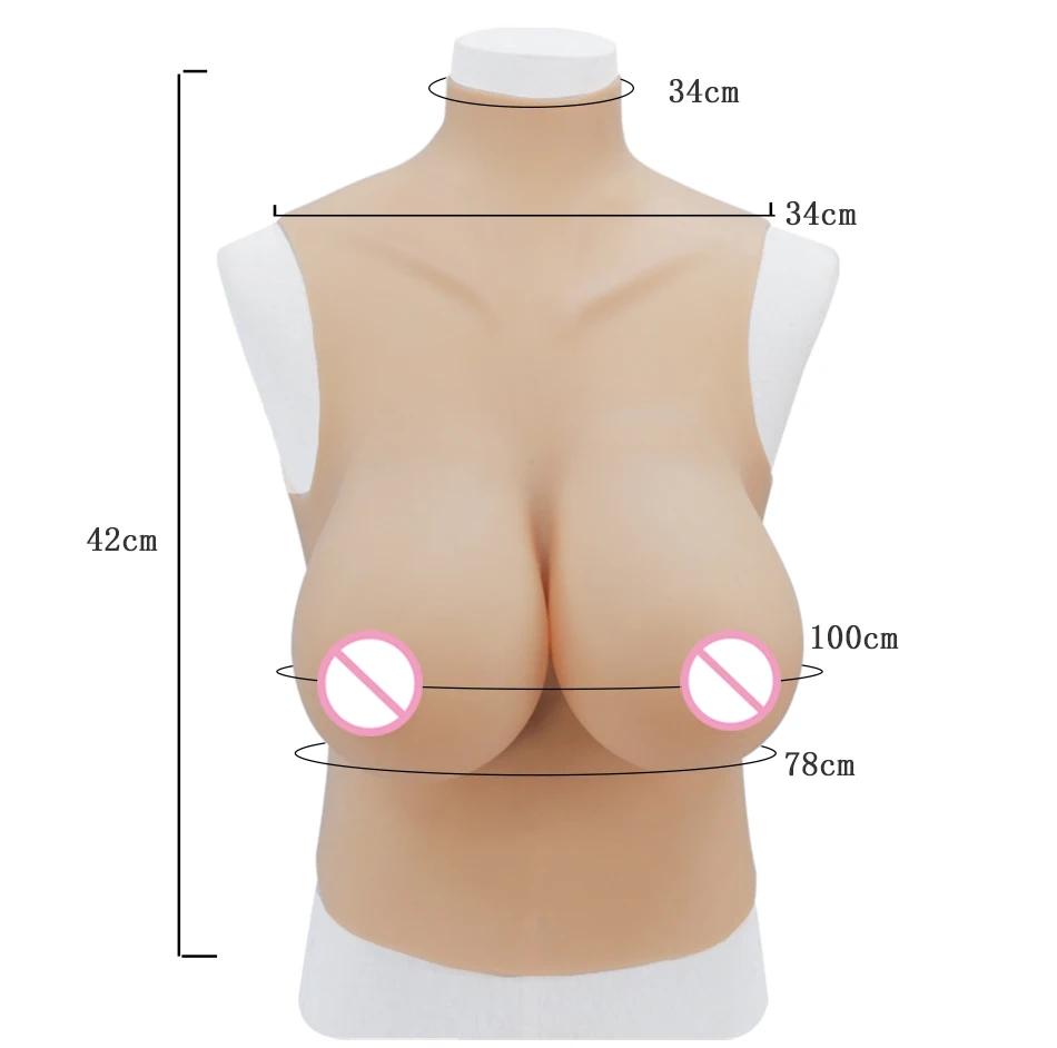 Новая Реалистичная силиконовая переодевание огромная поддельная накладная грудь для кроссдрессеров drag queen shemale crossdress prothesis