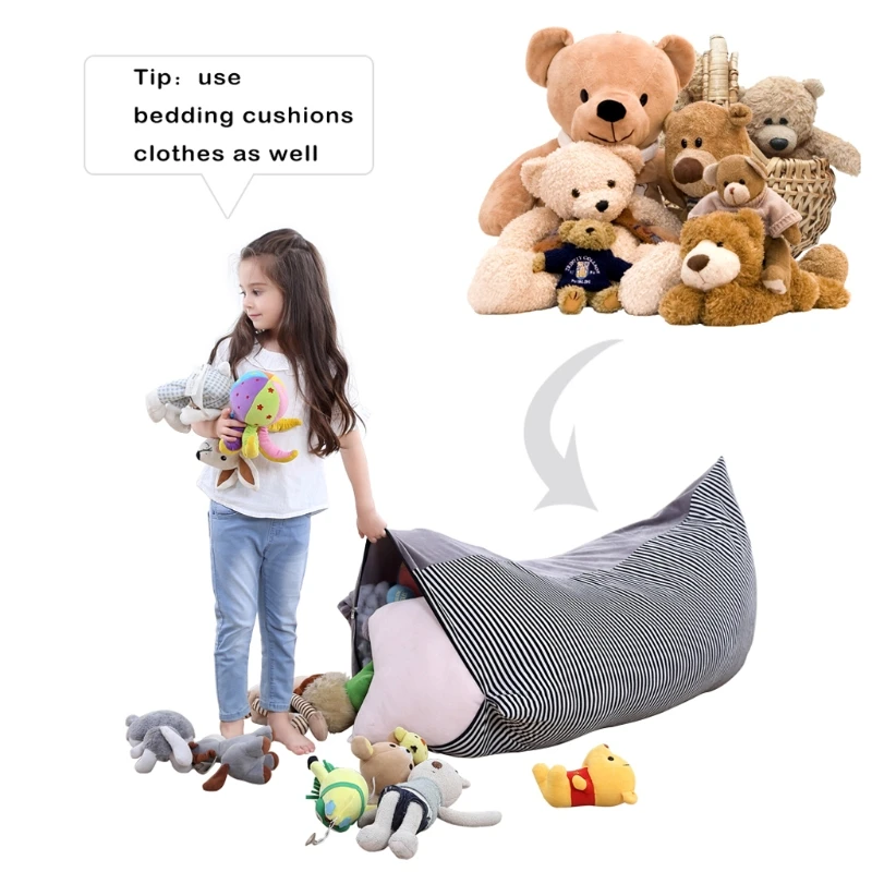 Мягкая сумка для хранения животных, кресло, сумка для хранения игрушек, органайзер для одежды