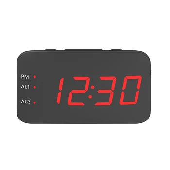 

New Arrival Alarm Clock, Led Digital Alarm Clock for Home Bedrooms Travel, Snooze Function, Checking Current Temperature