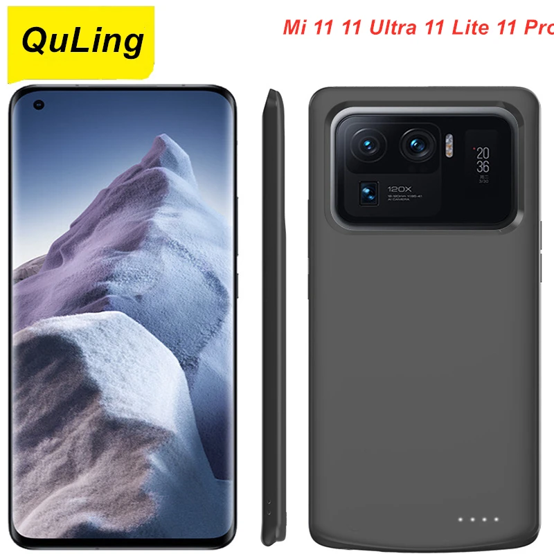

Чехол QuLing для Xiaomi Mi 11, 11 Ultra, 11 Pro, 11 Lite, 6800 мАч