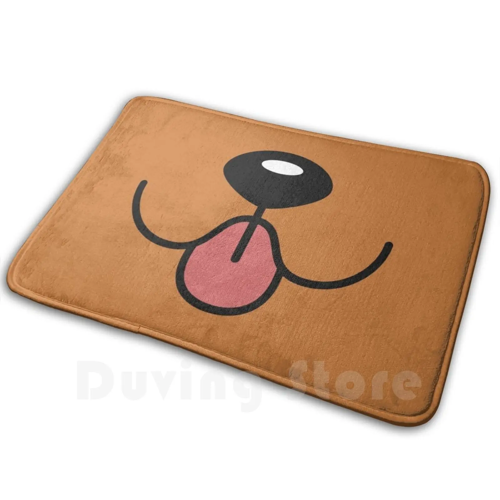 

Мультяшный Кокер-спаниель, коврик для собаки, ковер, противоскользящие напольные коврики, ковер для спальни, ковер-спаниель, мультяшный ковер для собаки, коврик, ковер, лицо