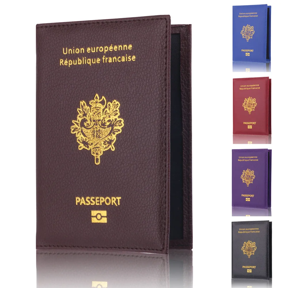 Мягкая обложка для паспорта, Обложка для паспорта, держатель для карт, мужской или женский защитный кошелек, деловая сумка, кожа,, модная кожаная обложка для паспорта