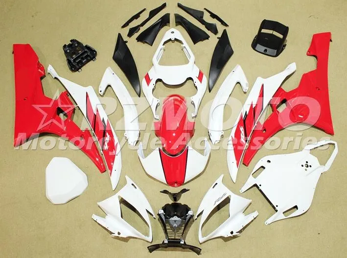 4 подарки Новые ABS полные комплекты обтекателей для YAMAHA YZF-R6 2006 2007 Обтекатели набор YZF R6 06 07 литье под заказ Красный