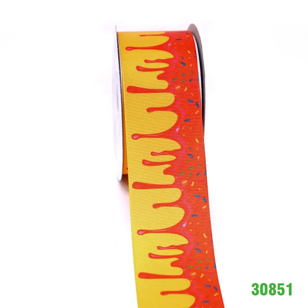 DIY ремесло поставляет мультфильм персонаж напечатанный grosgrain ленты, атласная лента 50 ярдов. 30739 - Цвет: 30851