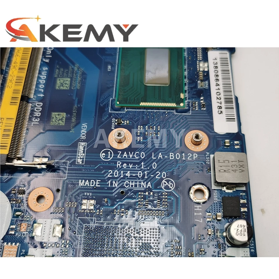 CN 0FV11Y 0H0R69 ZAVC0 LA B012P для Dell 14 5447 15 5542 5547 материнская плата портативного компьютера с