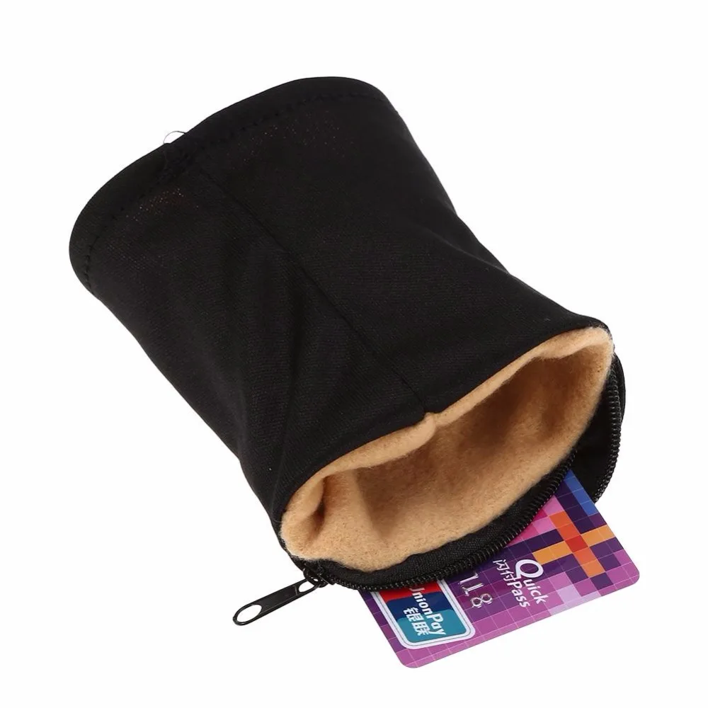 Cotton Running Wrist Pouch Breathable Wallet Card Safe Bag Zipper Sports Strap Bag Morning Exercise Fitness Wristband Pouch