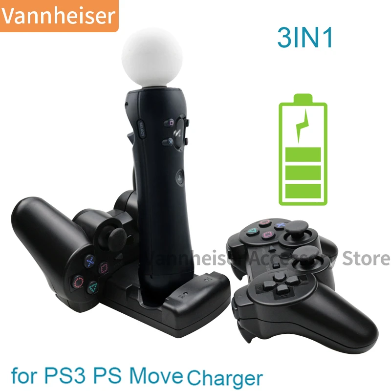 Playstation Move Controller Charger | Dock Station Ps3 Controller Move -  Sony Ps3 - Aliexpress