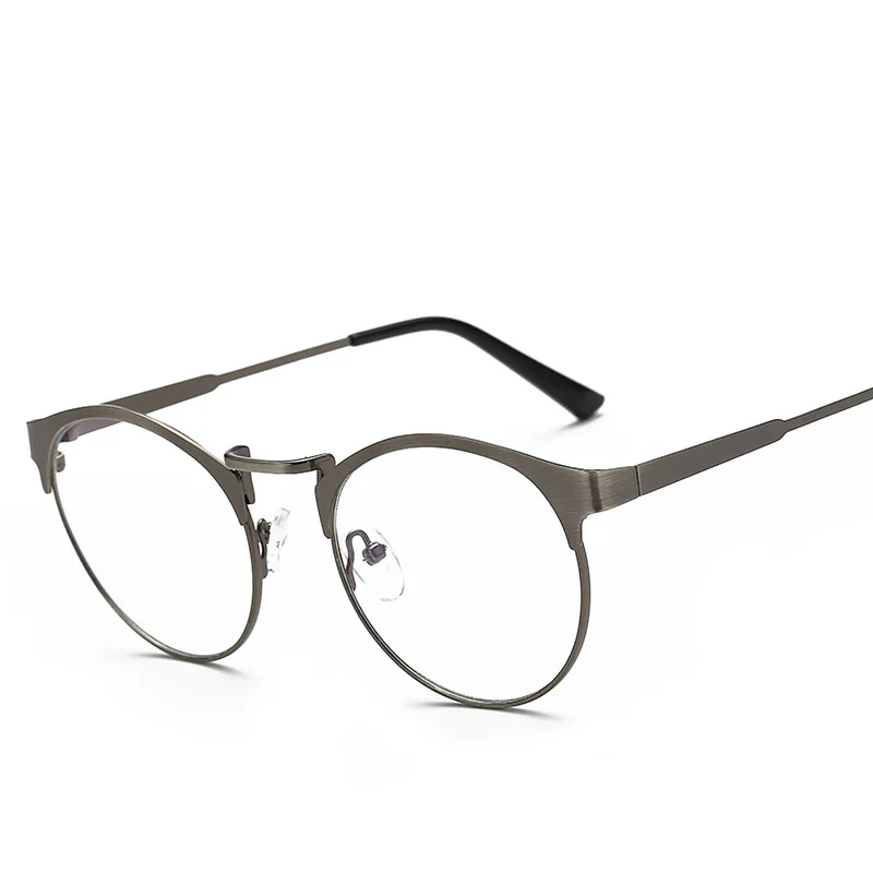 round Myopia Sunglasses Photochromic Finished Men Women Myopia Eyeglasses Frame with color lens Sun glasses Myopia Eyewear FML