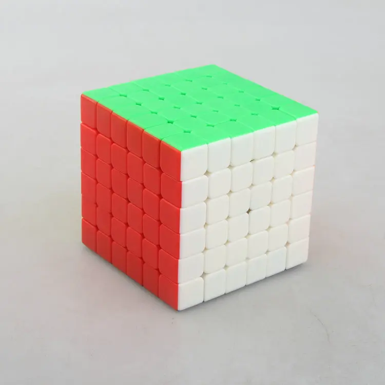 [Rui shi Six Rubik's color] 6x6x6 Кубик Рубика 6-заказ цветная игра гоночный Кубик Рубика