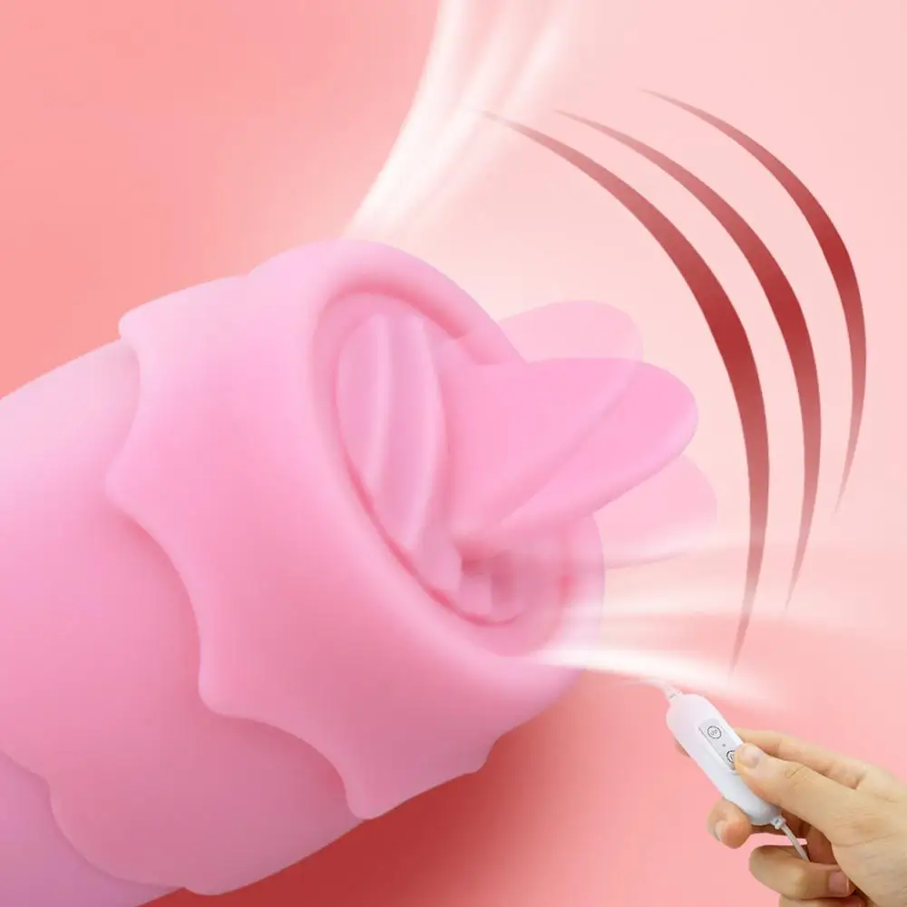 USB язык вибратор для женщин оральный секс клитор лизание Стимулятор точки G