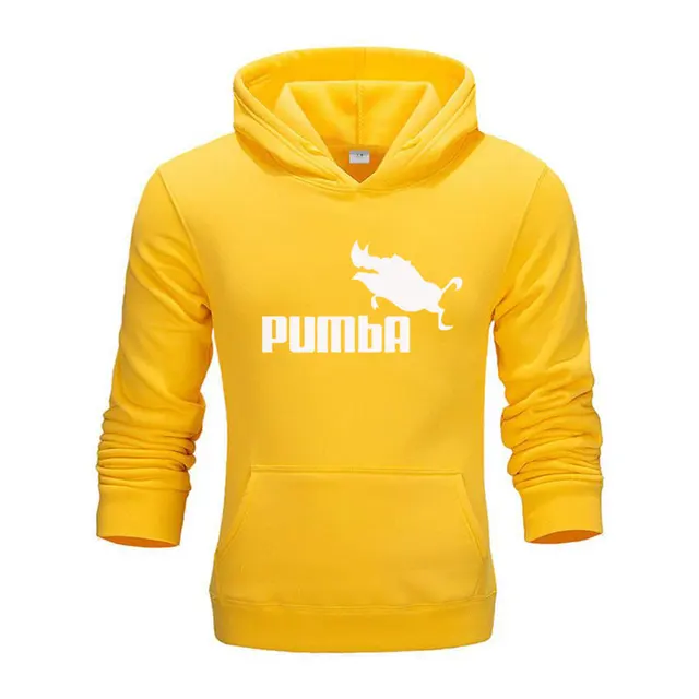 puma hoodie orange