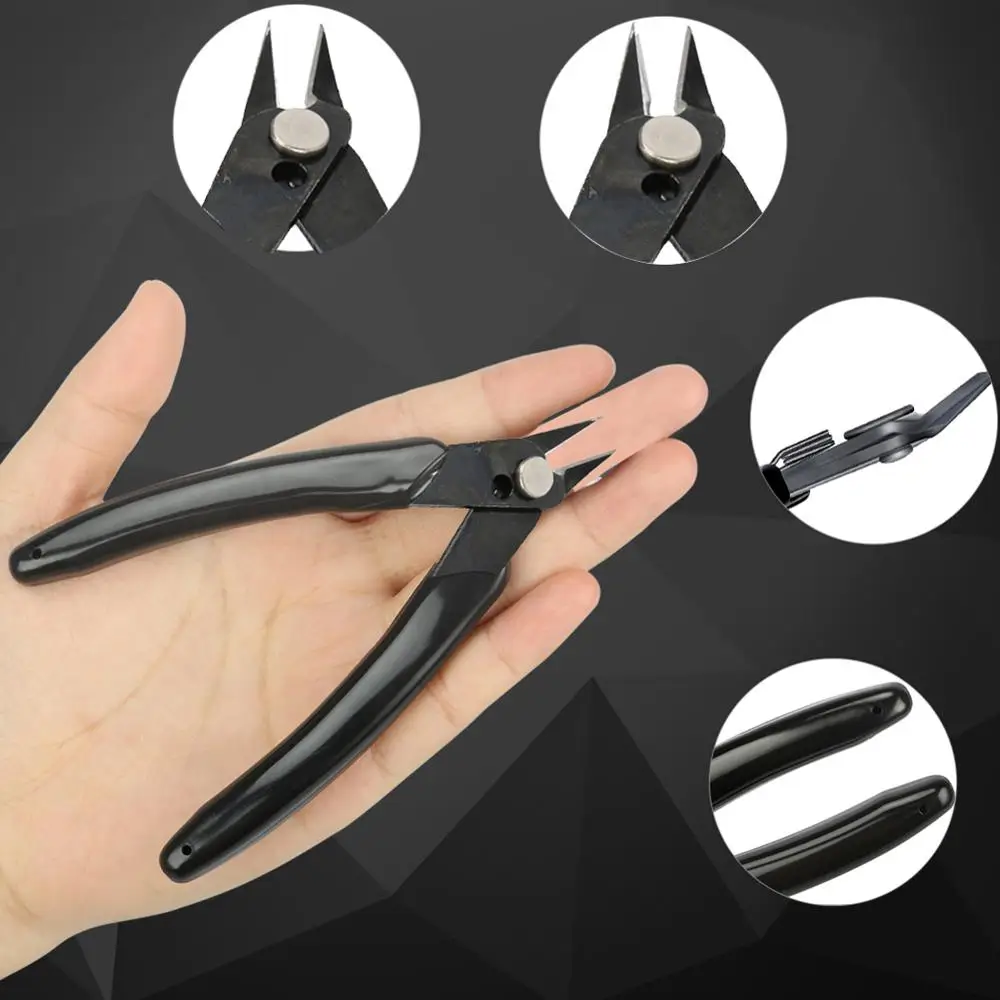 

Wire Cable Cutters Hand Tools Cutting Side Snips Remove Rough or Uneven Edges on dies Flush Vices Flush Pliers Nipper Wire Cut