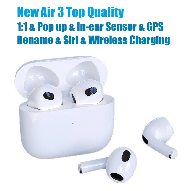 Air Pro 3 4 Bluetooth Earphones 1:1 Wireless Sport Headphones TWS Earbuds Noise Cancelling Game Headset For iPhone Android Phone |