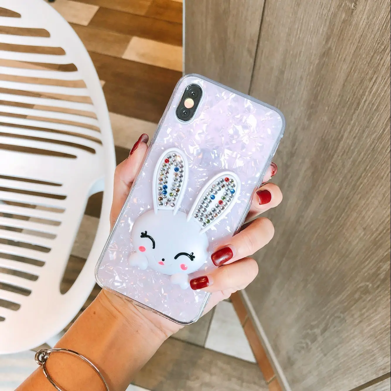 Для IPhone 6 6S 7 8 Plus X XS XR Max samsung S Note 8 9 10 PIus Lite Pro A 10 20 40 50 чехол для телефона Coque мягкая поддержка ушей