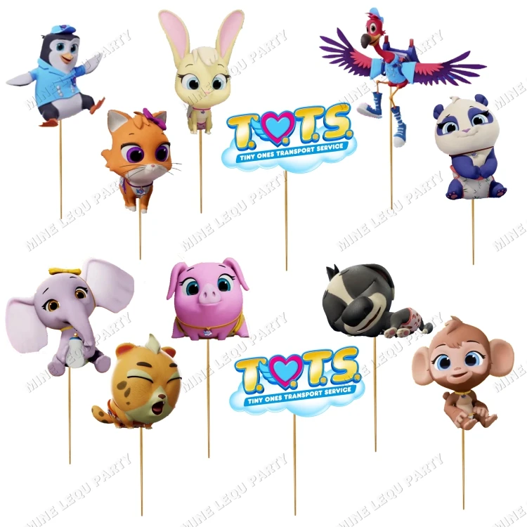 12 шт./лот TOTS T.O.T.S. Товары вечерние Топпер для торта на день рождения Видеоигра