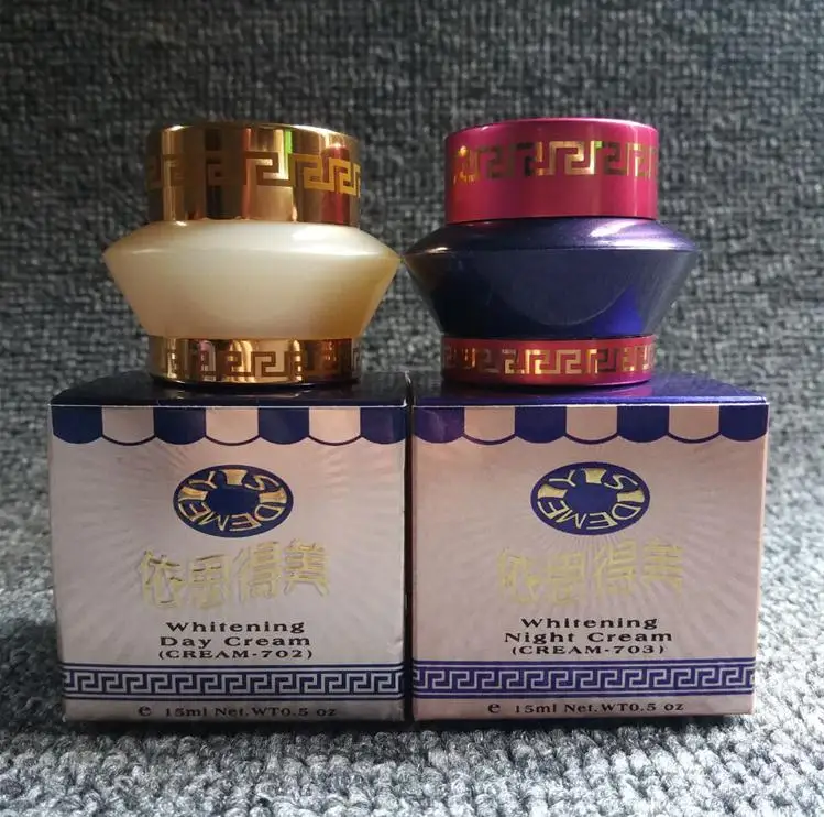 YISIDEMEI Whitening Cream Set `Remove freckle`Anti Dark Acne Skin Fade Out Cream(day cream+night cream