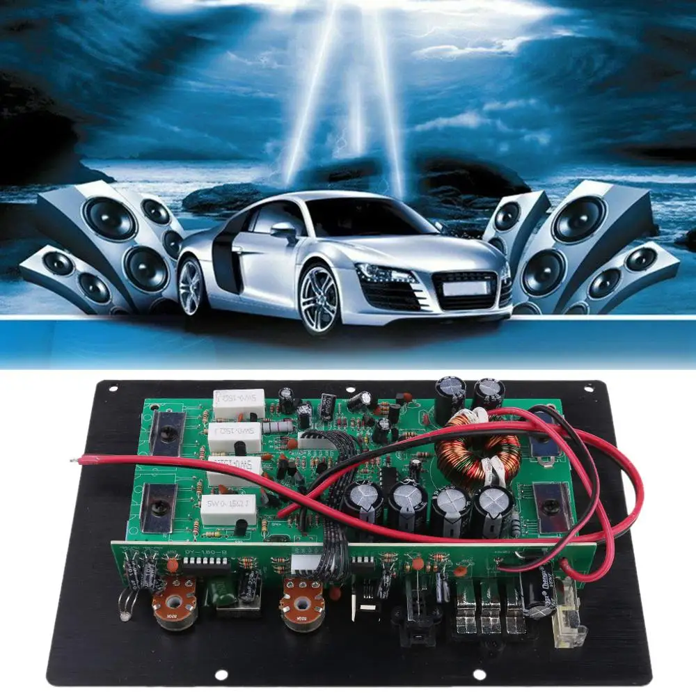 

PA-80D 12V 1000W Mono Car Audio Power Amplifier Bass Subwoofer Amplifier Board
