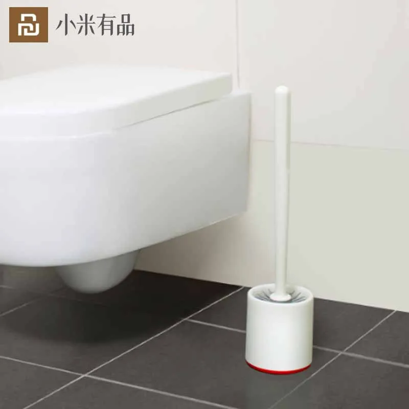 

Yijie Toilet Brush Set Silica Bathroom Cleaning Tool Silicone Long Handle Toilet Bowl Cleaner Brush From Xiaomi Youpin
