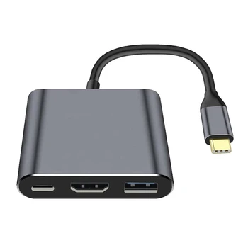 

Type-C USB 3.1 to USB-C 4K HDMI HDTV USB-C Adapter Converter for Android