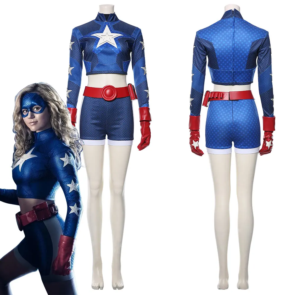 DC Stargirl Courtney Whitmore, косплей, костюмированный наряд для взрослых, Женский костюм для девочек, карнавальные вечерние костюмы на Хэллоуин, на заказ