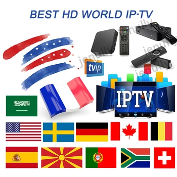 

Europe France Poland M3U iptv for Dutch Spain Sweden Germany Swiss Arabic IP USA Canada smart UK set-top TV box no app included