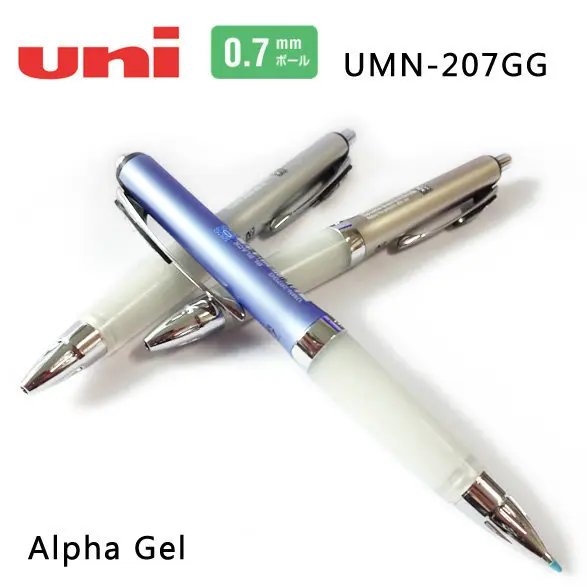 1 шт. Uni ball alpha UMN 207GG Premier 207 гелевые чернила Шариковая ручка 0 7 мм