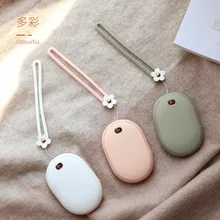 2 в 1 мультяшная usb-плита, грелки для рук, 10000 мА/ч, аккумулятор, портативный, ручная грелка, внешний аккумулятор, быстрый нагрев, мини, перезаряжаемый, 45-55C
