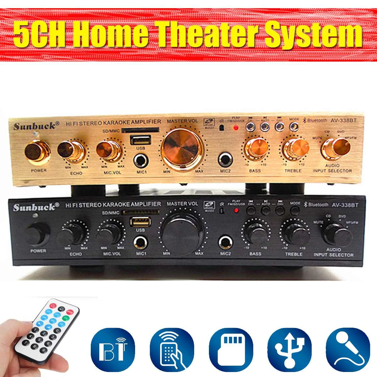 5.1 home theater amplifier for sale