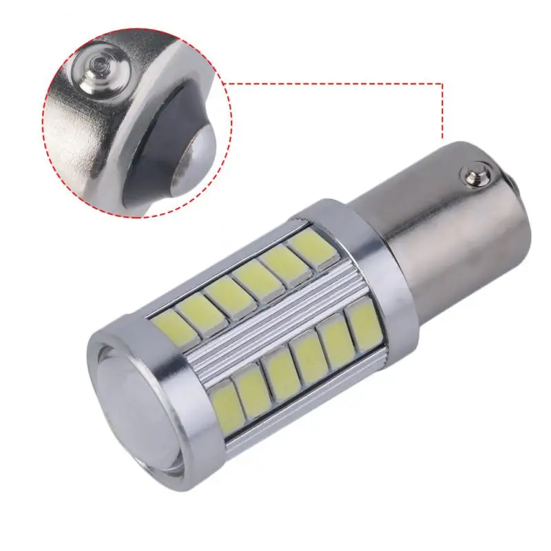 33smd 5630 5730 Led 1156 BA15S P21W автомобильные задние фонари тормоза, автоматические фары заднего хода, дневные ходовые лампы, Прямая поставка