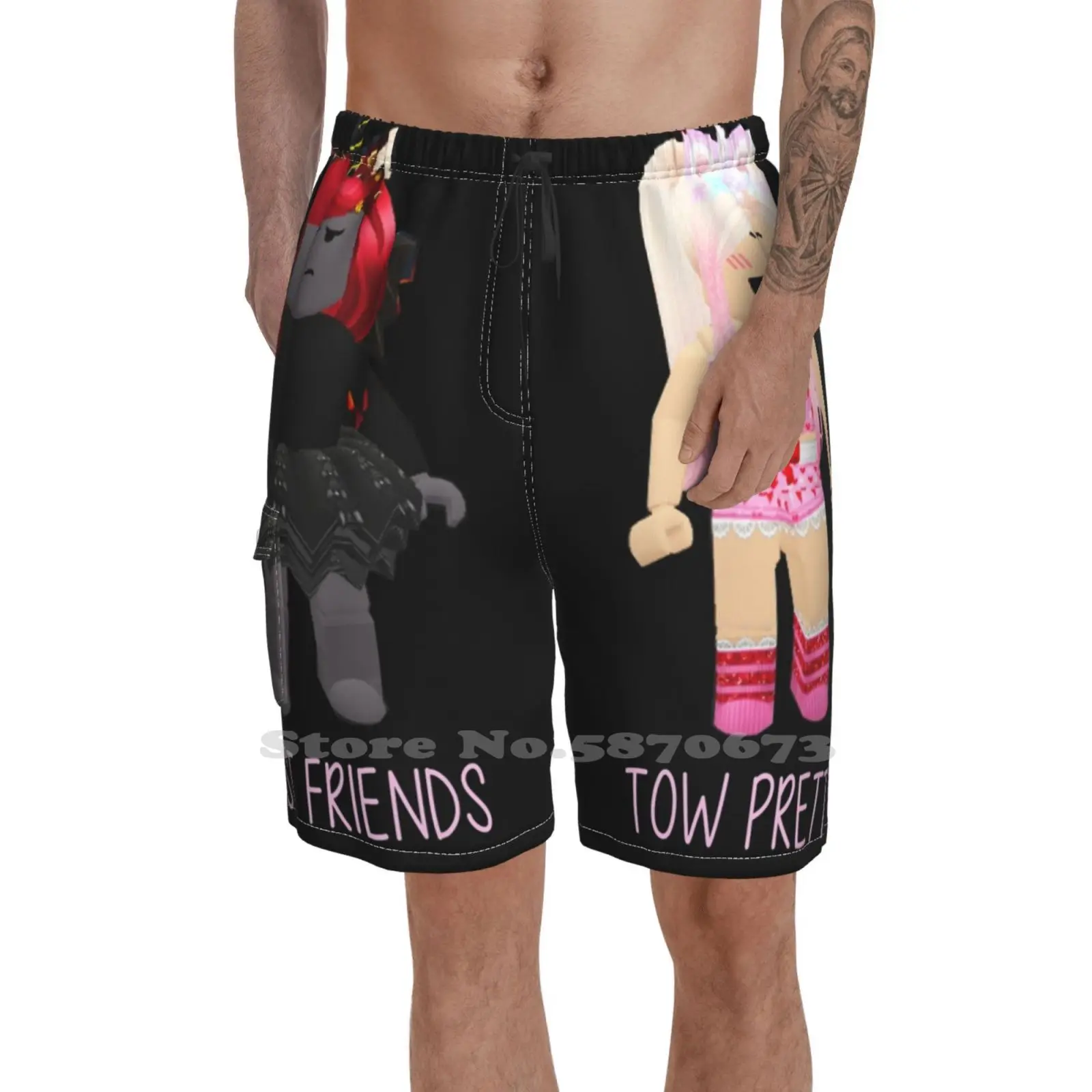 Iamsanna Breathable Personality Holiday Beach Shorts Iamsanna Am Sanna Cute Pink Unicorn Adopt Me Gaming Gamer Leah Ashe Tow Board Shorts Aliexpress