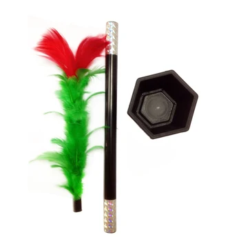 

1Set Magic Wand To Flower Magic Trick Easy Magic Tricks Toys For Adults Kids Show Prop Toys For Boys Fun For Children