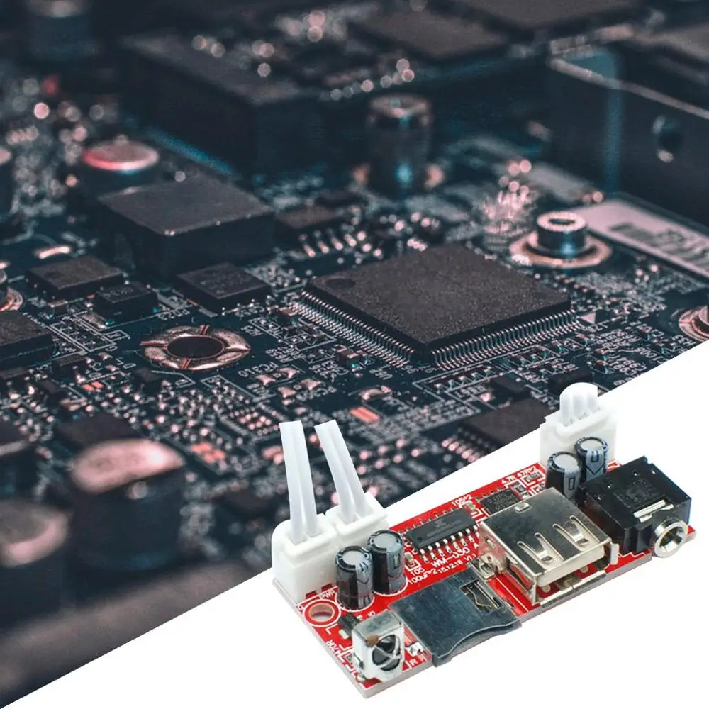 Usb u-диск T-flash Sd карта микро декодер Mp3 плеер Mp3 Wav пульт дистанционного управления функция повтора WM-031N Mp3 декодер доска