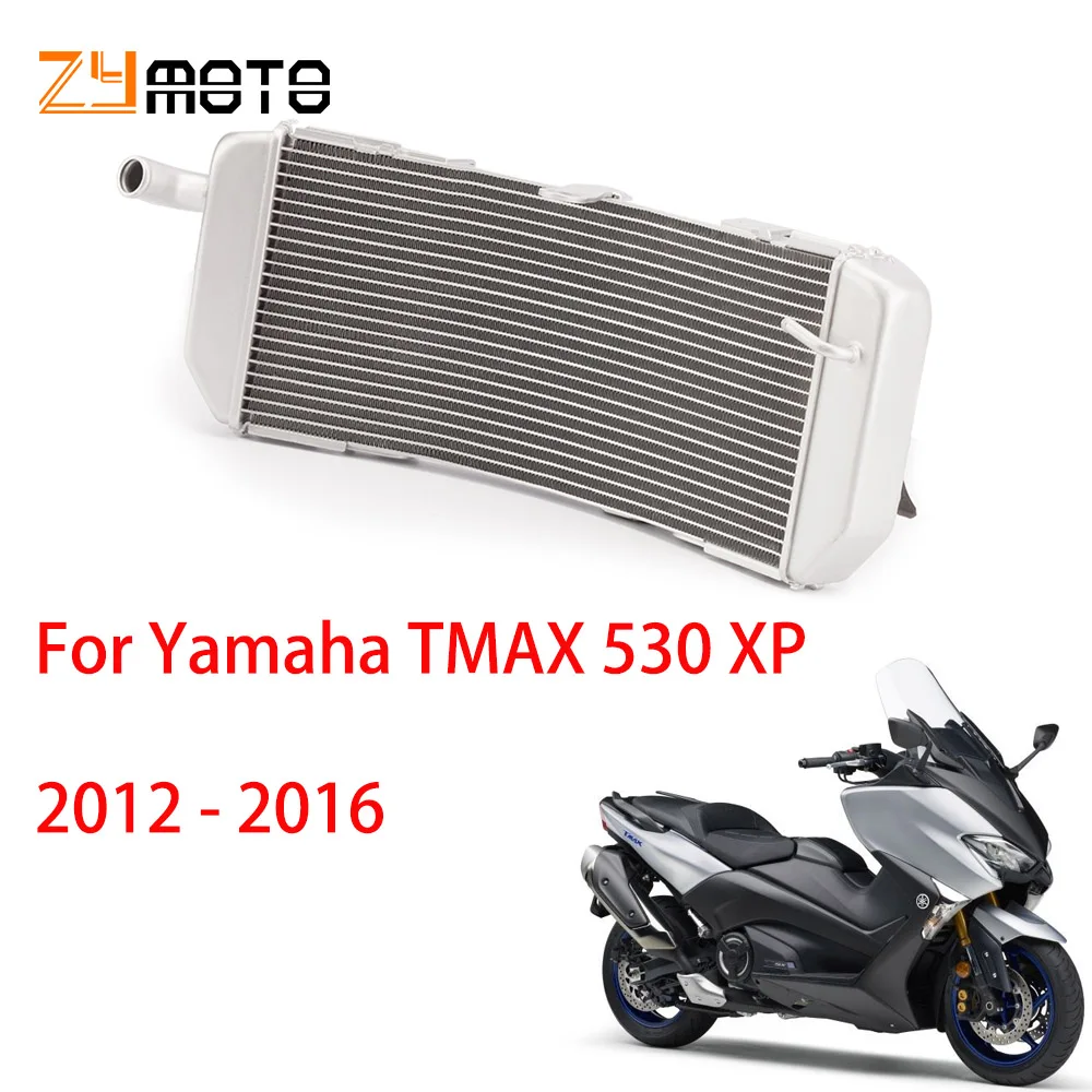 

Aluminium Motor Bike Replace Part Engine Cooling Cooler For Yamaha TMAX 530 XP500 2012 2013 2014 2015 2016 TMAX500 XP 500