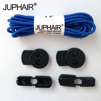 

New 1 Pair New Black Laces Buckle Buckle High Elastic Shoelaces Adult No Need To Tie Shoelaces Multi-color Rubber Sport Shoelace