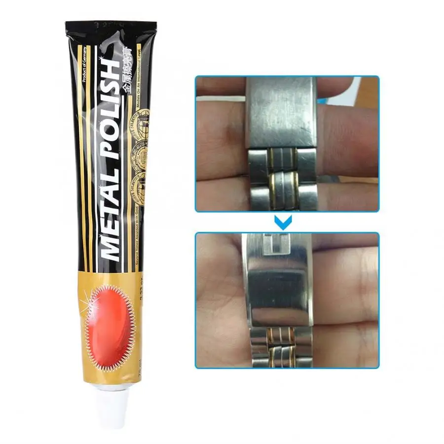 

75ml Polish Paste Cleaner Glasses Scratch Repair Removal for Metal Watch Jewelry Watch Repair Clean Polish Tool for Watchmaker