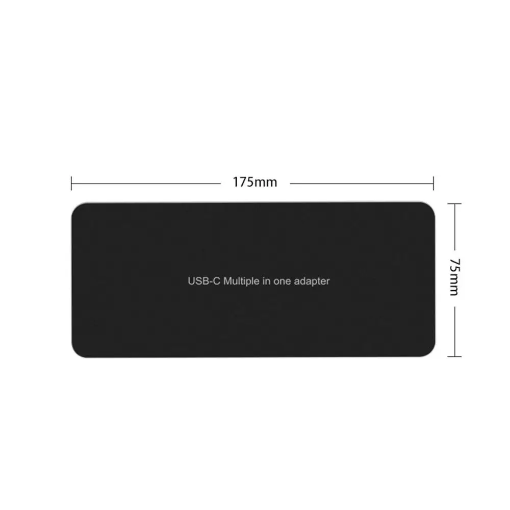 Тип c к HDMI VGA RJ45 4K HD концентратор Стыковочный модуль-преобразователь HDTV проекторы мониторы HDMI VGA для nintendo переключатель/ноутбук#723