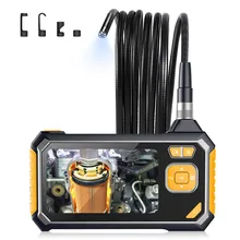 Промышленный эндоскоп 1800P HD Авто Ремонт Инспекционная камера эндоскоп водонепроницаемый Змеиный жесткий камера с 4,3 дюймовым ЖК-экраном